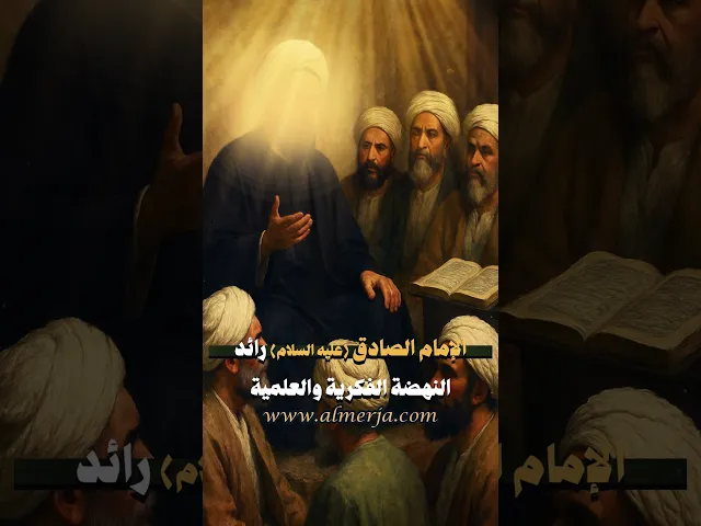 ⁣الإمام الصادق (عليه السلام) رائد النهضة الفكرية والعلمية