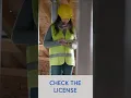 Check the License