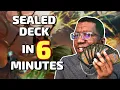 How To Build A Sealed Deck in 6 Minutes Magic the Gathering MTG For Beginners Prerelease Limited