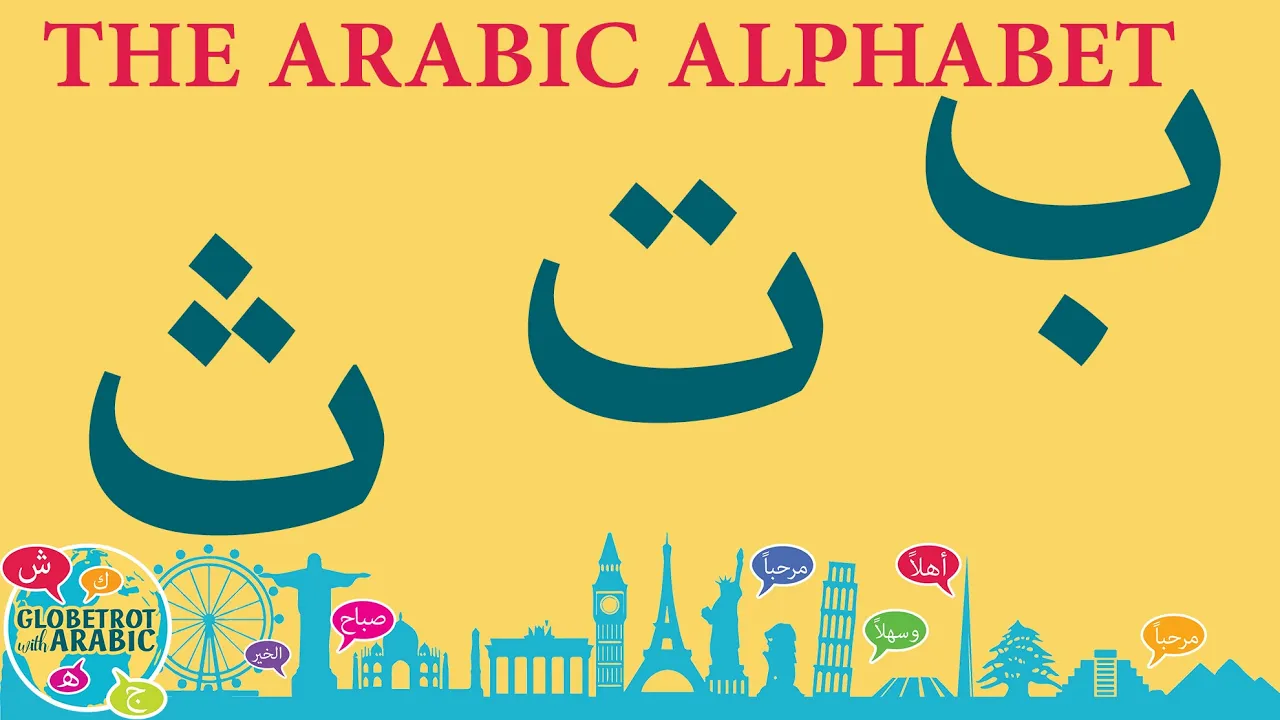 LEARN THE ARABIC ALPHABET/SCRIPT: LEVANTINE ARABIC/MODERN STANDARD ARABIC:PART 1