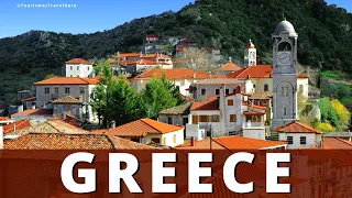 Griechenland Reiseführer:  Peloponnes top traditionelle dörfer \u0026 sehenswürdigkeiten - Traumurlaub