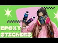How to Make Epoxy Stickers Step-by-Step Tutorial