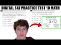 800 SAT Math Scorer SAT Math Walkthrough SAT Practice Test 10
