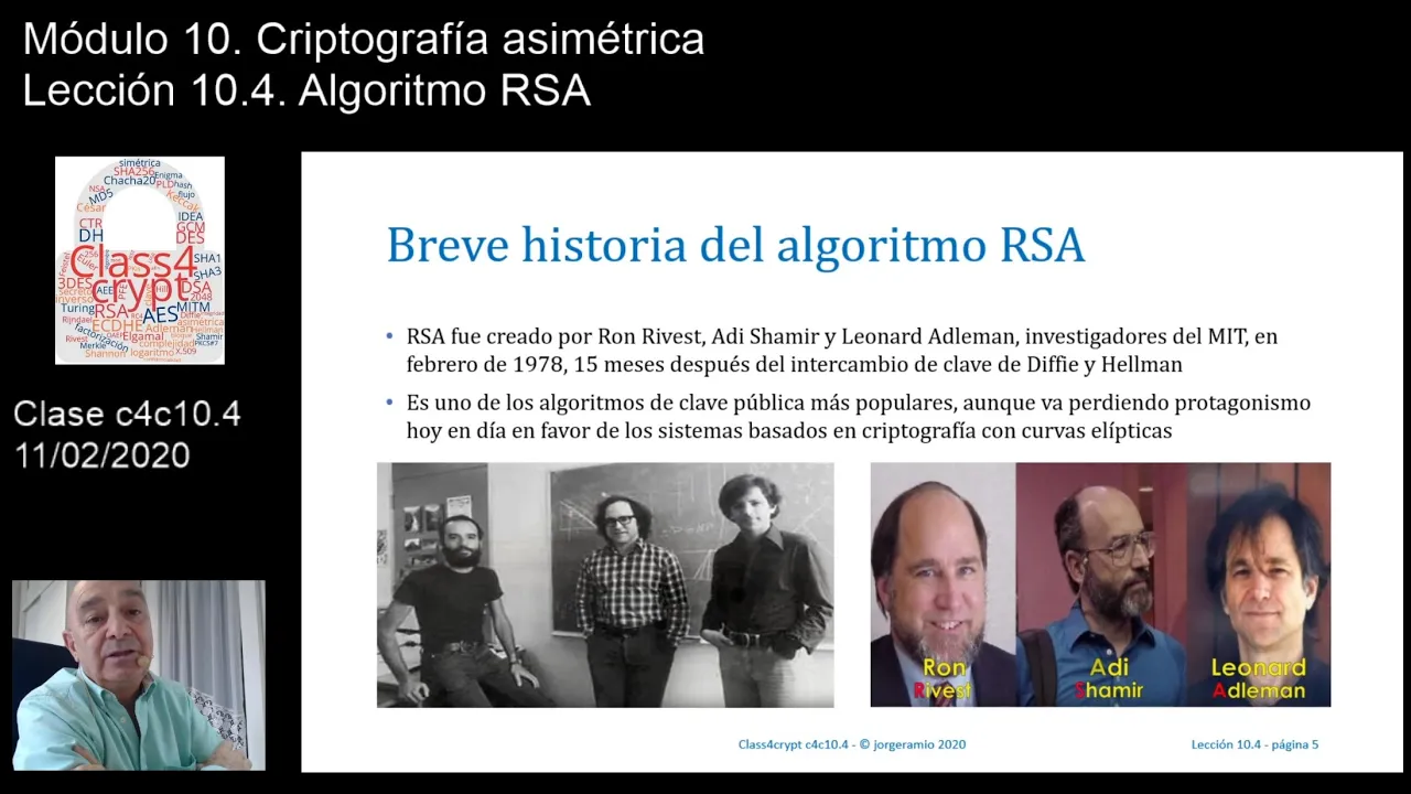 Class4crypt c4c10.4 Algoritmo RSA