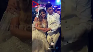 امام عاشور وعروسته ياسمين رومانسية ورقص 