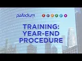 Palladium Support Year-End Procedure