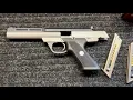 Colt 22 Long Rifle Target Pistol and Aguila Subsonic 40 Grain Bullets
