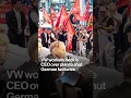 Download Lagu VW Workers Heckle CEO Over Plan to Shut German Factories