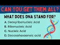 Genetics Quiz Human Biology Trivia - Can you get perfect 33 Questions