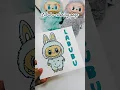 Another use for the CriCut machine A Labubu coloring page for your themed party