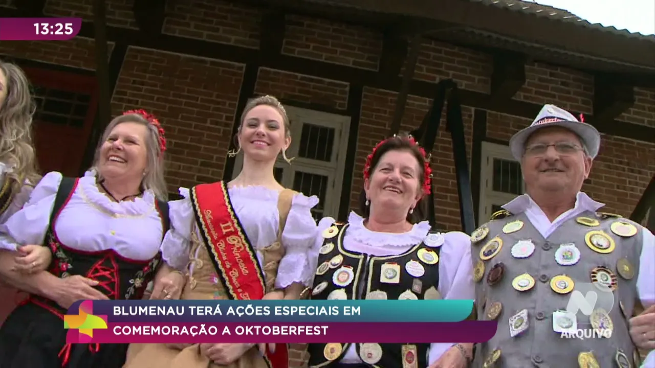 Blumenau terá ações especiais em comemoração à Oktoberfest