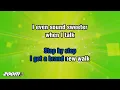 Christina Aguilera   Something's Got A Hold On Me   Karaoke Version from Zoom Karaoke 720p 25fps H26