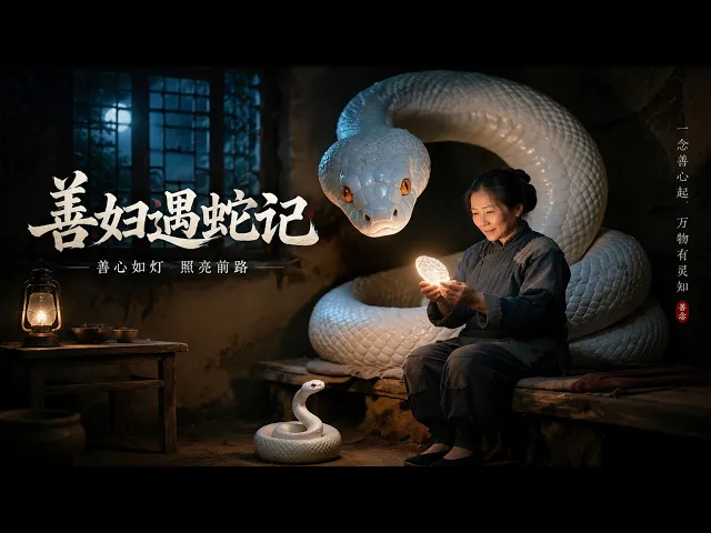 善妇遇蛇记