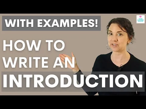 Download MP3 How to Write an INTRODUCTION for an Essay in English with Examples!
