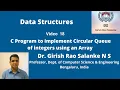 18 C Program to Implement Circular Queue using Array