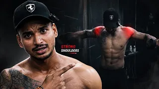 चौड़े Shoulders चाहिए? | सिर्फ 5 Dumbbell Exercises