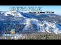 China Peak Mountain Resort Mountain Overview California