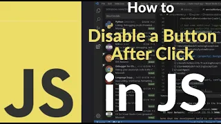 How to Disable a Button After Click Using JavaScript Prevent Multiple Clicks with One Line of Code