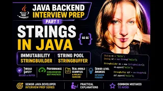 Java Strings Interview Prep Immutability String Pool StringBuilder StringBuffer