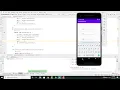 How to create a Button EditText simple calculator Android Studio codingBurg