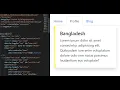 Create a Nav Tabs Pills in Bootstrap 5 Tabs in Bootstrap Navigation Tabs Pills UniCode