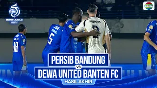 Persib Bandung vs Dewa United Banten FC - Hasil Pertandingan | BRI Super League 2026/27