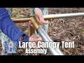 How to Assemble a Large Canopy Tent