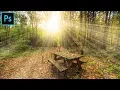 How to Add Sun Rays Effect in Photoshop