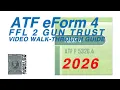 NEW 2026 - ATF eForm 4 FFL