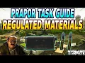 Regulated Materials - Prapor Task Guide