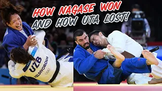 Abe Uta and Nagase at Paris Olympics 2024 - HOW THE