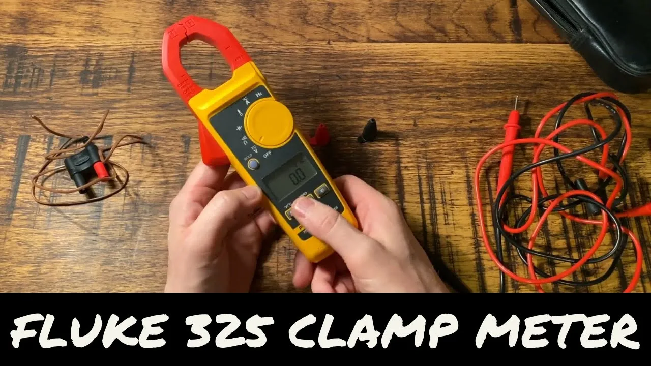 Test de la pince multimètre Fluke 325