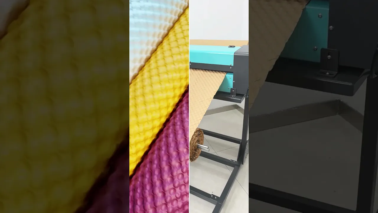 Plastic-free Void Fill Paper Bubble Machine, Help Enterprises Meet Global Eco-packaging Rules