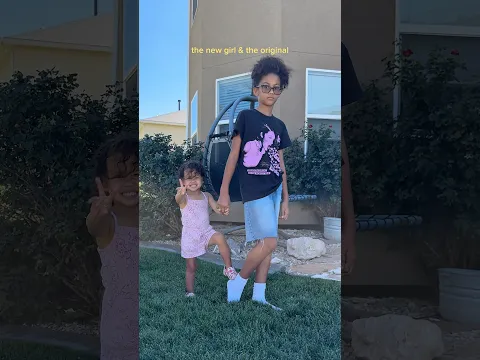 the original VS the new girl 🤣 #trend #sisters #dancetrend #shorts