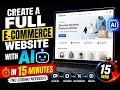 LIVE Watch Me Build an E-commerce Website From Scratch Using AI NO CODING