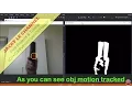 Real time motion Object tracking non color object tracking - OpenCV Tutorial 17