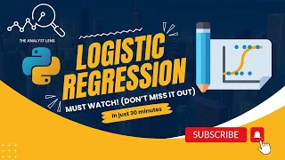 Logistic Regression From Scratch in Python Machine Learning Step by Step Tutorial In Just 30mins