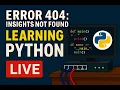 Error 404 Python Skills Not Found Part 6