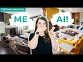 Trying NINE AI Interior Design Generators to Redesign my Living Room
