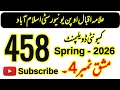AIOU Code 458 Solved Assignment No 4 Spring 2026 Community Development BA AD 458 assignment