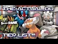THE ACTUAL OU TIER LIST