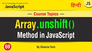 unshift Method in JavaScript unshift function Tutorial in