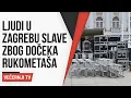 Lagu Ljudi u Zagrebu slave: \