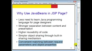 JSP with JavaBeans