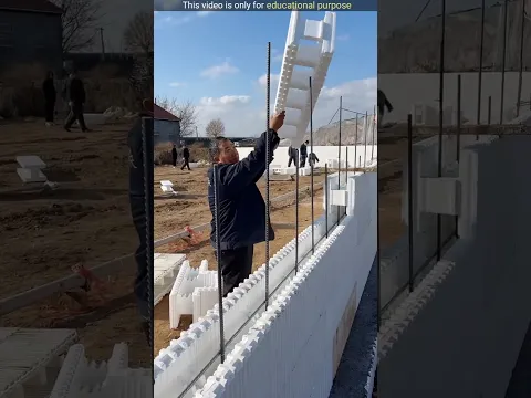 Insulated concrete forms #shorts