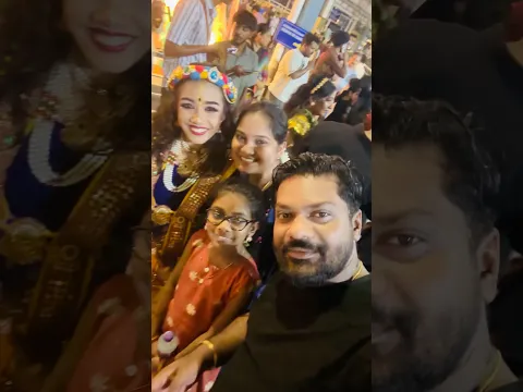 ഗുരുവായൂർ അമ്പലനടയിൽ 🙏❤️ #orualmallufamily #shotrs #uaemalayali