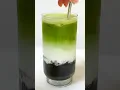 Lagu Matcha Black Sesame Latte 🍵🥛#shorts
