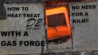 how to heat treat D2 Steel