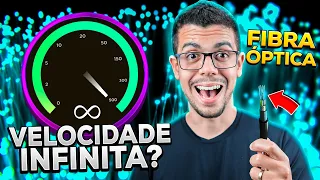 O QUE É FIBRA ÓPTICA? Entenda como a transmissão de internet funciona!