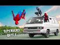 Download Lagu Superheros vs Supercar | Spiderman, Venom and Deadpool Go To City